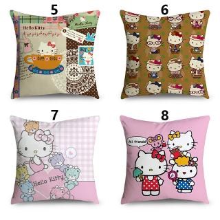 Vỏ Gối Polyester Chất Lượng Cao In Hình Hello Kitty