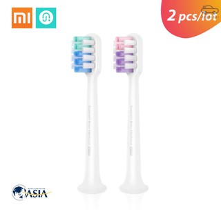 TOP 2PCS Replacement Brush Heads For Xiaomi Doctor B Sonic Electric Toothbrush Deep Cleaning Tooth Brush Heads Cleaning-