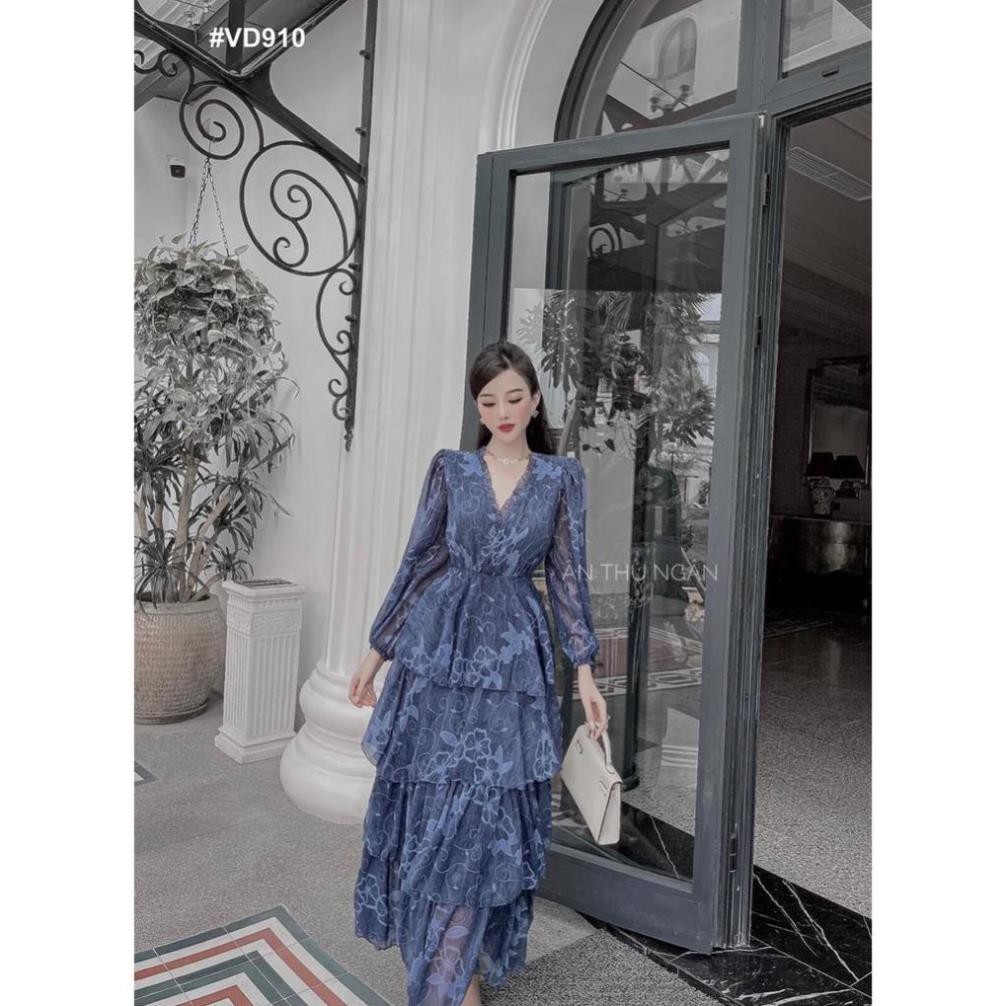 💝 FREESHIP 💝 Đầm Dự Tiệc Đầm maxi nhiều tầng họa tiết hoa đi biển siêu sang chảnh -VD910 [Mẫu Mới Hè 2021] | BigBuy360 - bigbuy360.vn