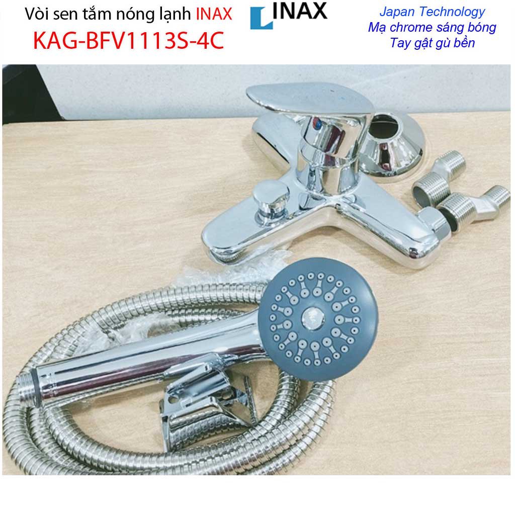 Sales 30% vòi sen tắm LInax chính hãng BFV1113S-4C, Vòi sen nóng lạnh giá tốt chất lượng tốt hiệu suất cao bền bỉ