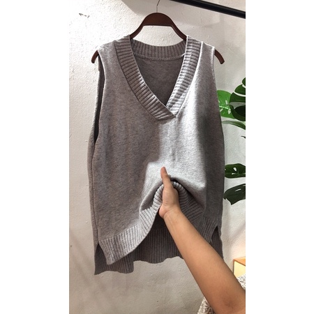 Áo gile len Hàn 2hand