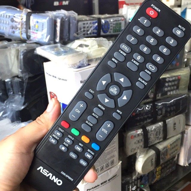 ASANO LCD - Remote điều khiển Tivi ASANO LCD thường ko internet (giống mẫu mới xài được)