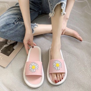 Dép quai ngang nữ hoa cúc mới