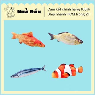 Cá chép bông nhồi catnip