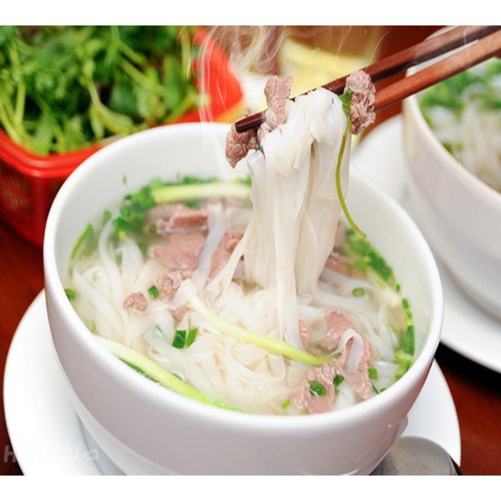 2kg Bún Phở Gạo Khô Nam Định Phơi Nắng Tự Nhiên Làm Từ Gạo 100% , Không Chất Bảo Quản Dai Ngon