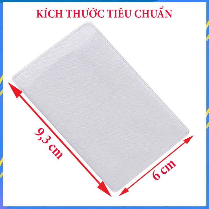 [Xả Giá Sỉ] Set 100 túi đựng thẻ căn cước công dân, túi bọc, bao đựng, vỏ bọc thẻ trong suốt đa năng tiện dụng