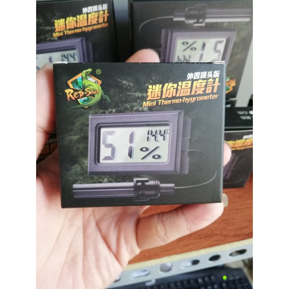 Nhiệt kế đo nhiệt độ và độ ẩm cho bò sát , ấp trứng