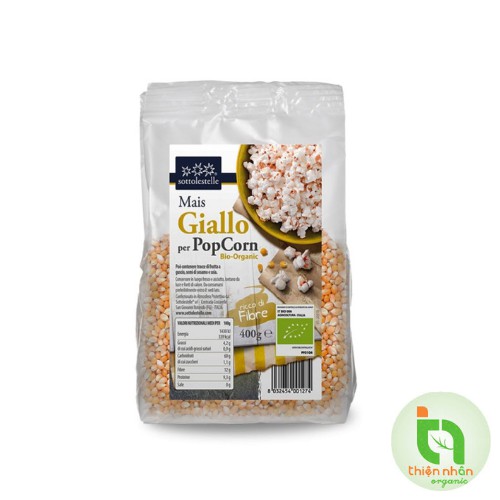 Hạt bỏng ngô vàng hữu cơ Sotto 400g