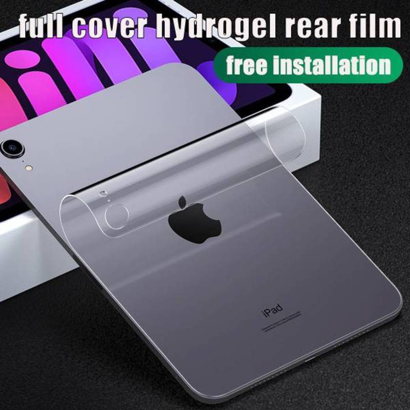 99D Bảo Vệ Màn Hình Phía Sau iPad 10.2 9.7 10.5 iPad mini 1 2 3 4 5 6 7.9 8.3 Mềm TPU Hydrogel Mặt S