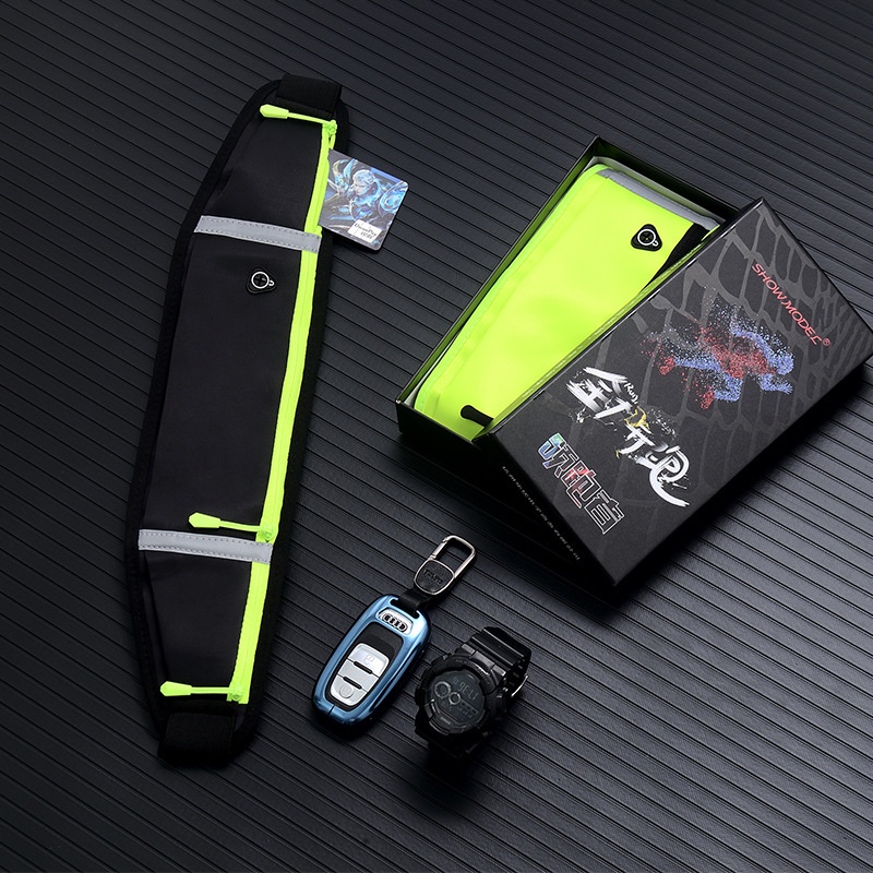 Túi đeo thắt lưng thể thao ba ngăn đựng đồ tiện lợi