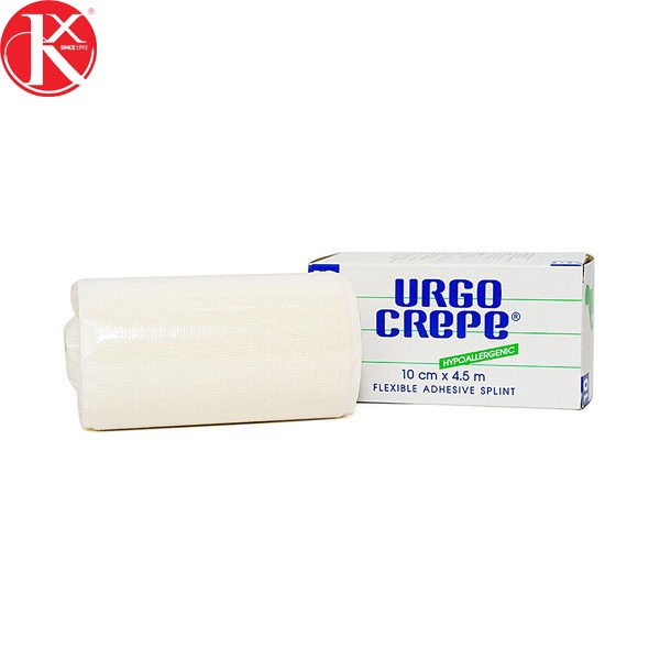 URGO CREPE BĂNG KEO THUN CO GIÃN 10 CM (hộp 1 cuộn)