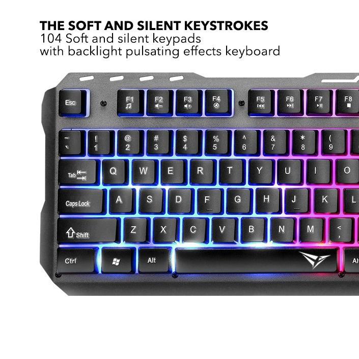 Bàn Phím Chơi Game Alcatroz X-Craft XKB-300 Spill 9 Hiệu Ứng Đèn Nền - 2 Năm