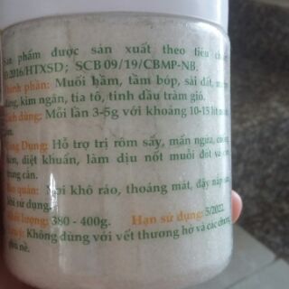 Muối tắm bé thảo dược