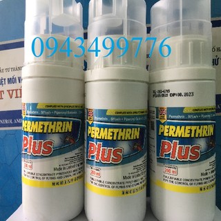 Thuốc diệt Muỗi nhập khẩu Permethrin plus 200ml
