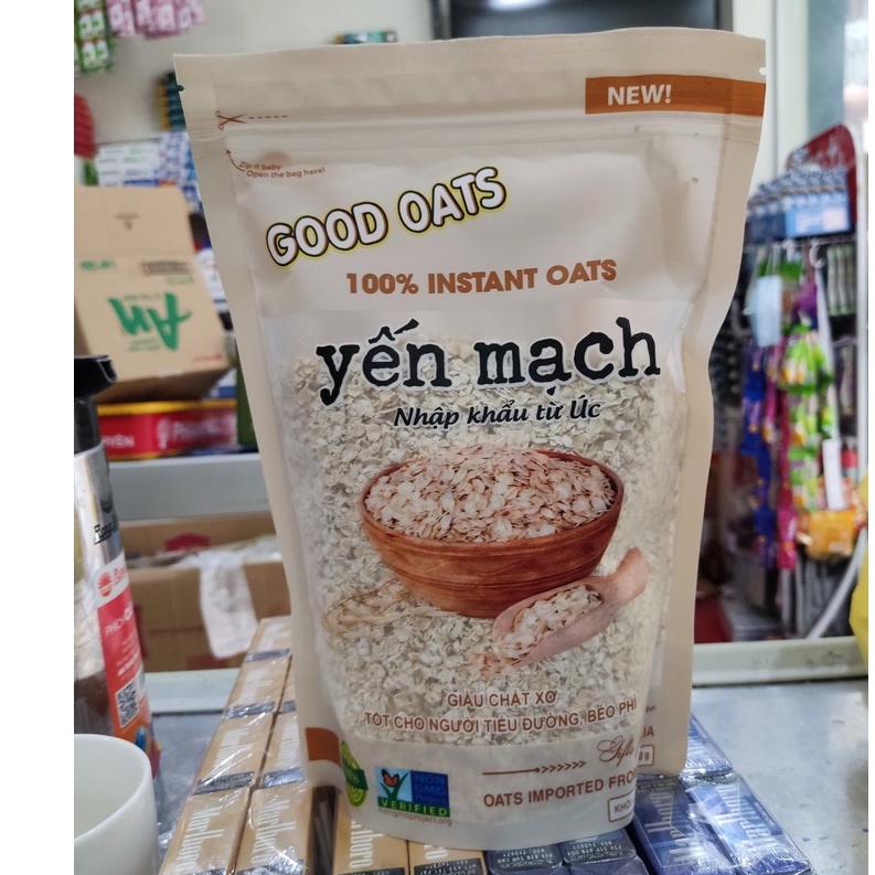 Yến mạch nguyên chất nhập khẩu từ Úc túi 400g