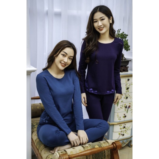 Bộ mặc nhà dài tay Cotton Winny 21544 Giá 579.000đ