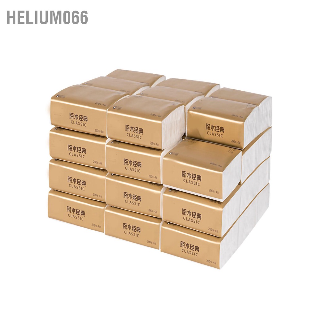 Set 200 Khăn Giấy Lau Mặt 4 Lớp Siêu Mềm Dùng Một Lần Cho Gia Đình
