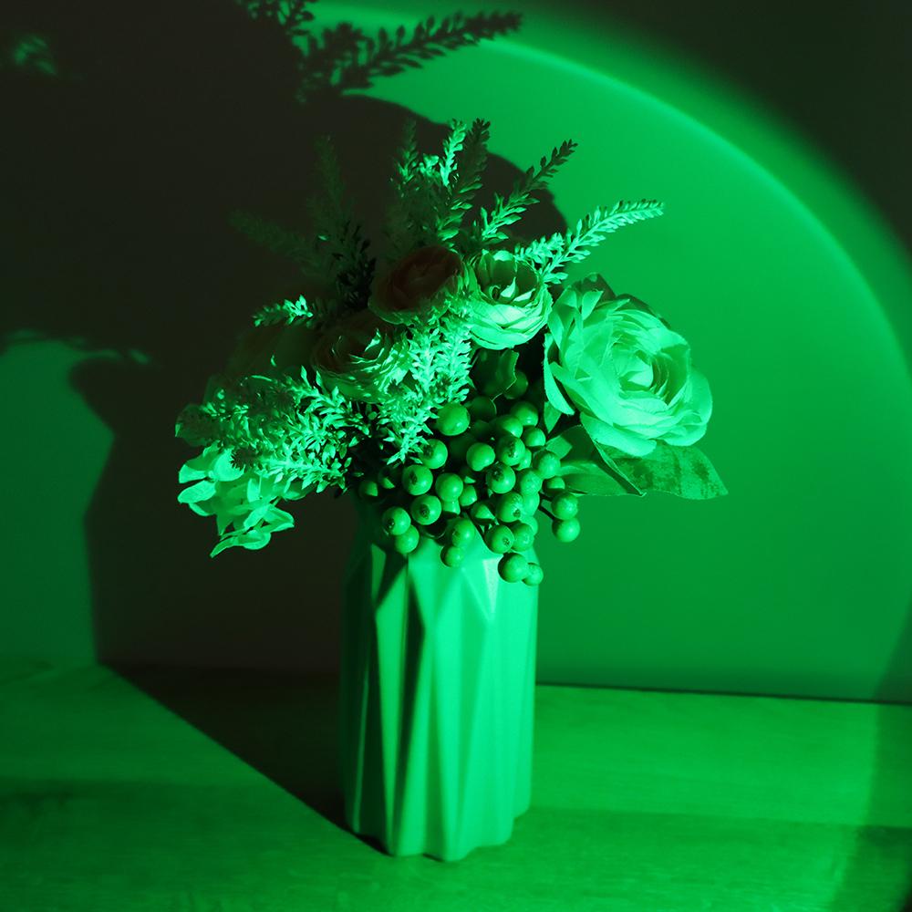 Đèn Zaijie 24 Ánh Sáng Cầu Vồng 7 Màu Dùng Trang Trí Nhà Cửa