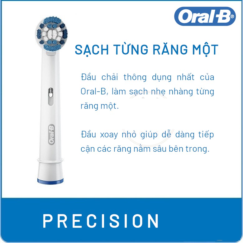 Đầu Bàn Chải Điện Oral B Chuẩn Đức Chính Hãng