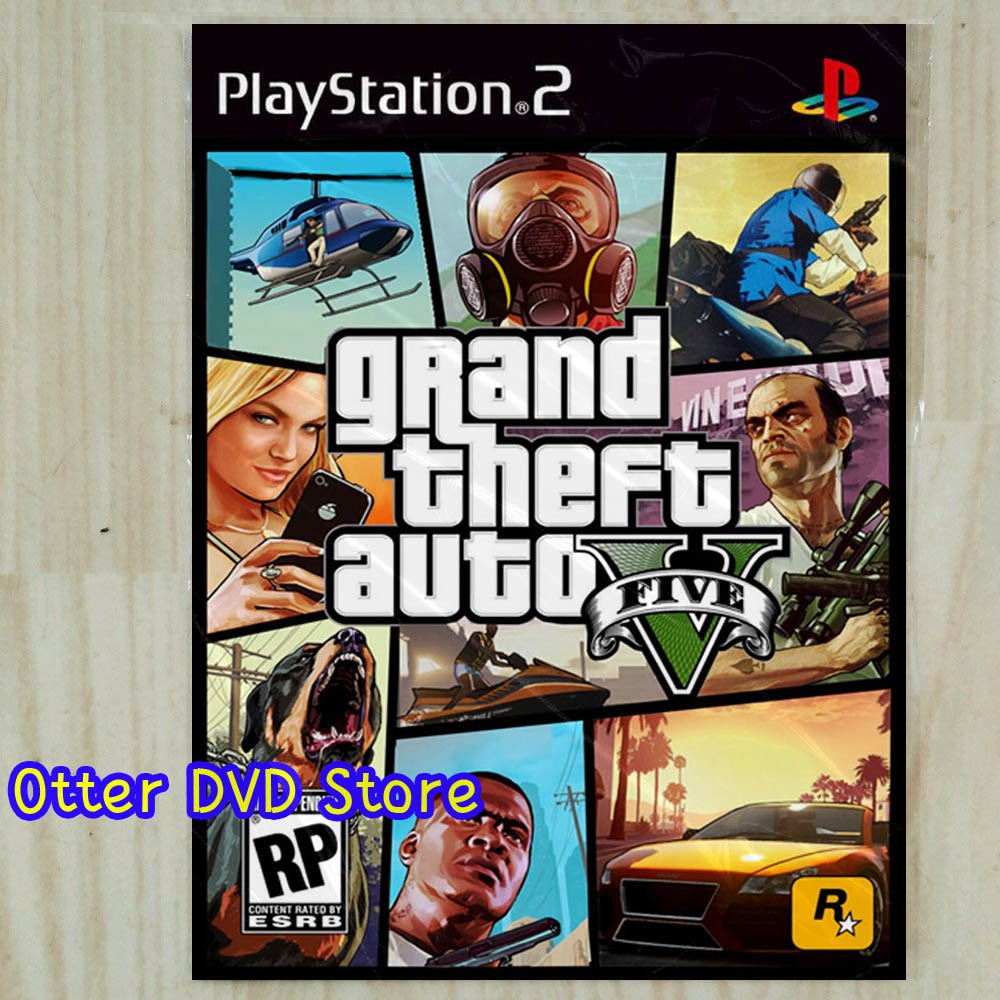 Máy Chơi Game Ps2 5 - Gta 5 - Gta V Chất Lượng Cao