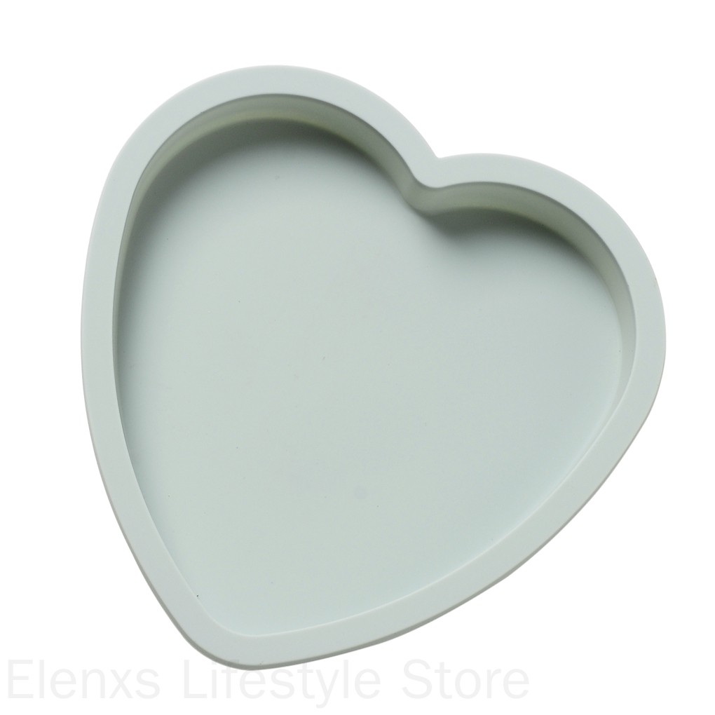Khuôn Silicone Nướng Bánh Tạo Hình Trái Tim Độc Đáo