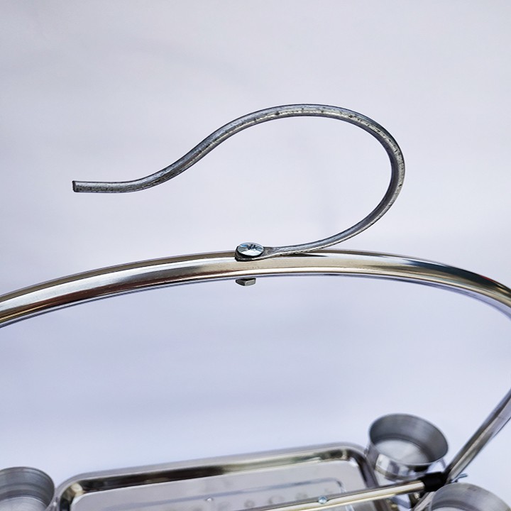 Cầu Đứng Cho Vẹt Bằng Inox- Cỡ to