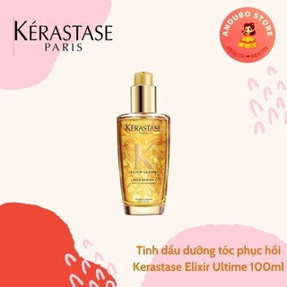 New 100%, Fullbox, Tinh dầu dưỡng tóc phục hồi Ker_astase Elixir Ultime 100ml