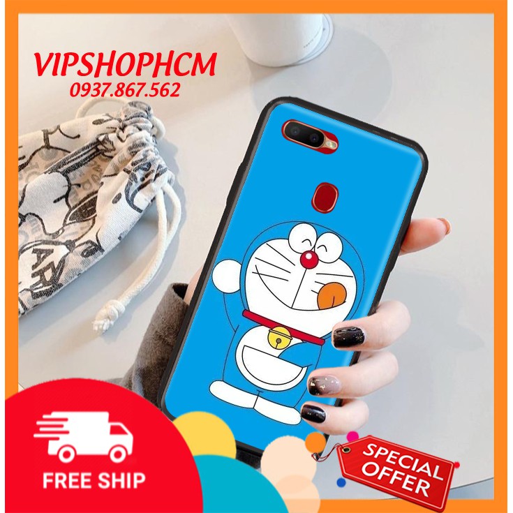 Ốp lưng Oppo F1/ F1S/ F1 Plus/ F3/ F3 Lite Hình Doremon Phiêu Lưu - viền TPU dẻo