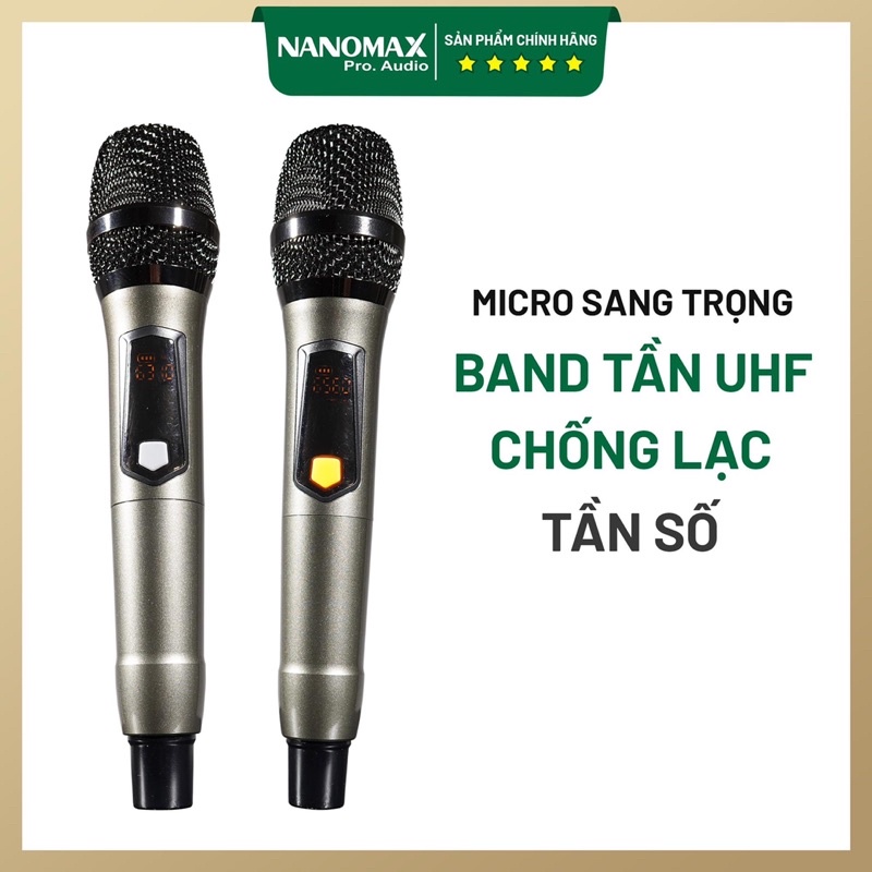 Loa karaoke di động chính hãng Nanomax SK-1801