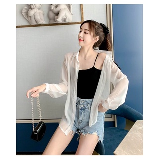 Áo khoác sơ mi mỏng cá tính A3