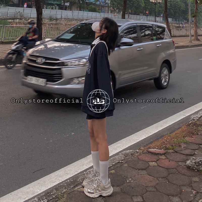 Hoodie zipper nỉ da cá xanh than &quot;foruyfs&quot; và quần đùi đen, nhận hàng có vấn đề liên hệ shop trước khi đánh giá