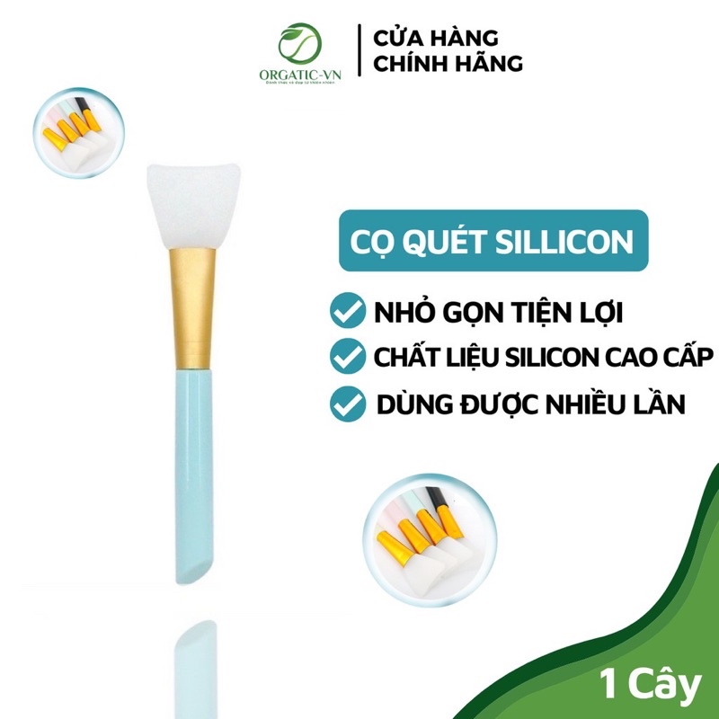 Cọ quét mặt nạ sillicon - Chổi quét mask cao cấp