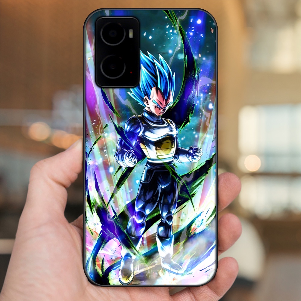 Ốp lưng Oppo A76 viền đen in hình Vegeta Dragon Ball