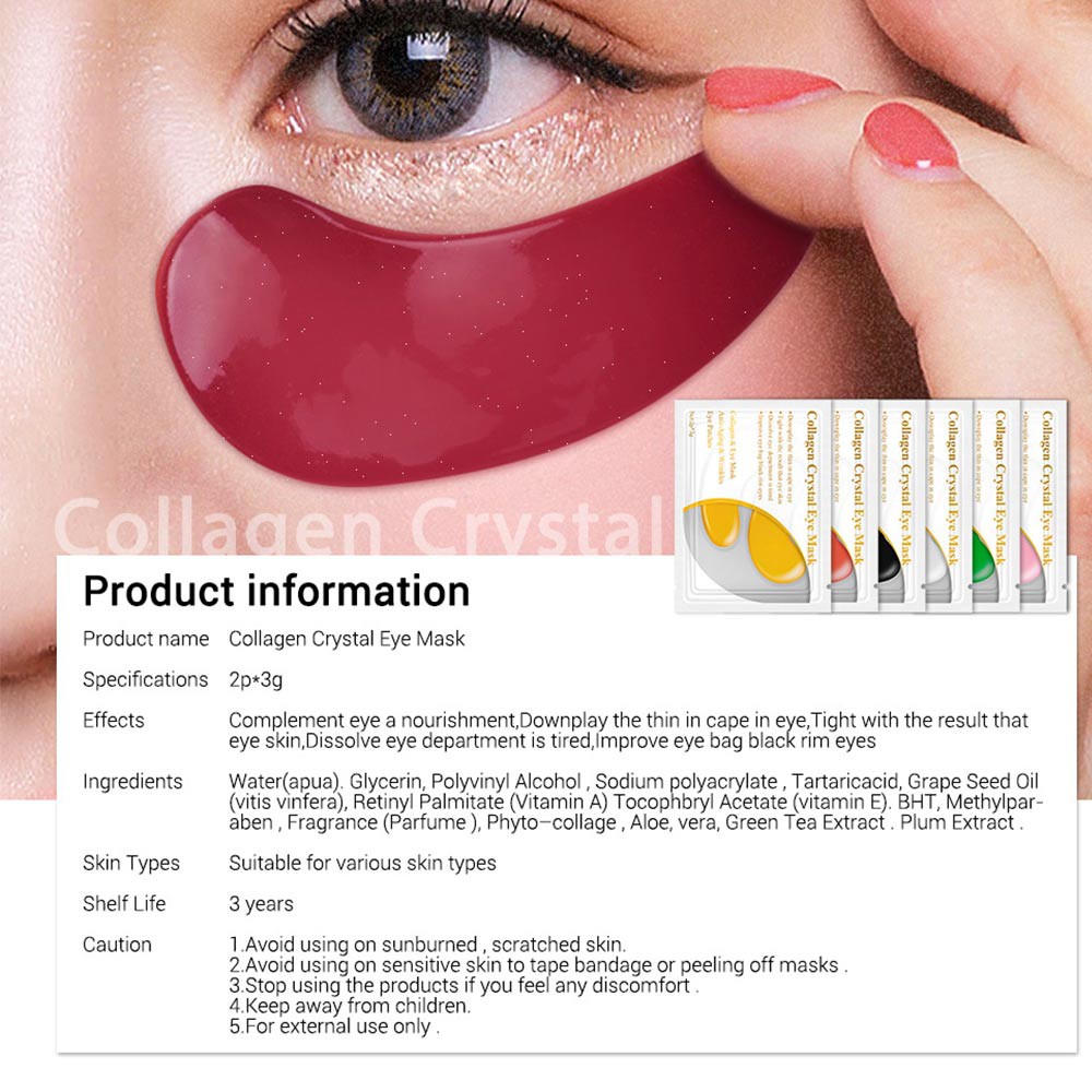 Mặt nạ mắt làm giảm quầng thâm mắt, bọng mắt to | BigBuy360 - bigbuy360.vn