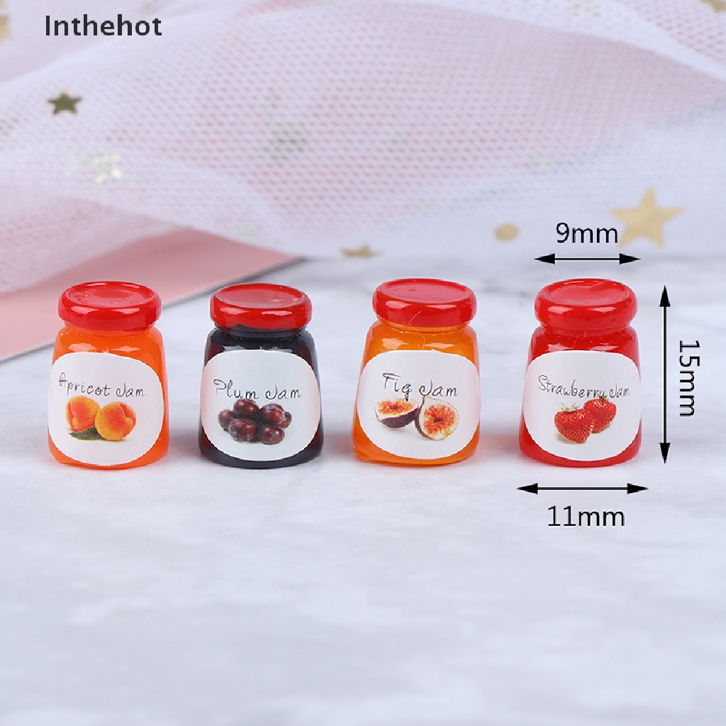 Bộ 4 Mứt Jam 1: 12 Trang Trí Nhà Búp Bê Xinh Xắn