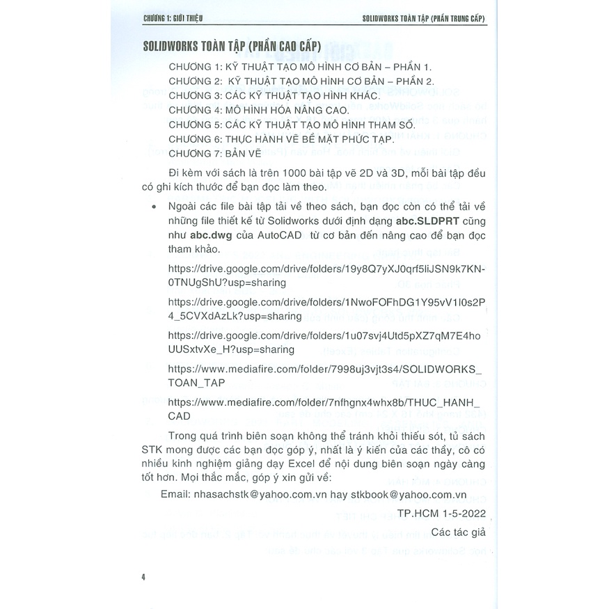 Sách - Solidworks Toàn Tập (Phần Trung Cấp)