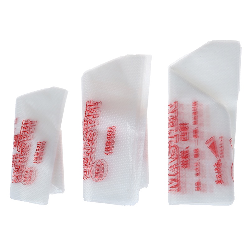 Set 20 Túi Đựng Kem Trang Trí Bánh Bằng Nhựa Cấp Thực Phẩm