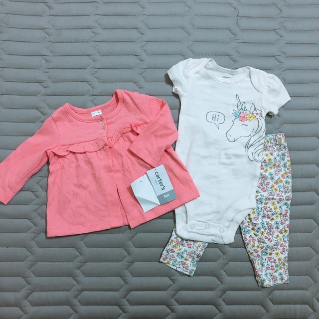 [AUTH] Set body có khoác mỏng Carter size 3m
