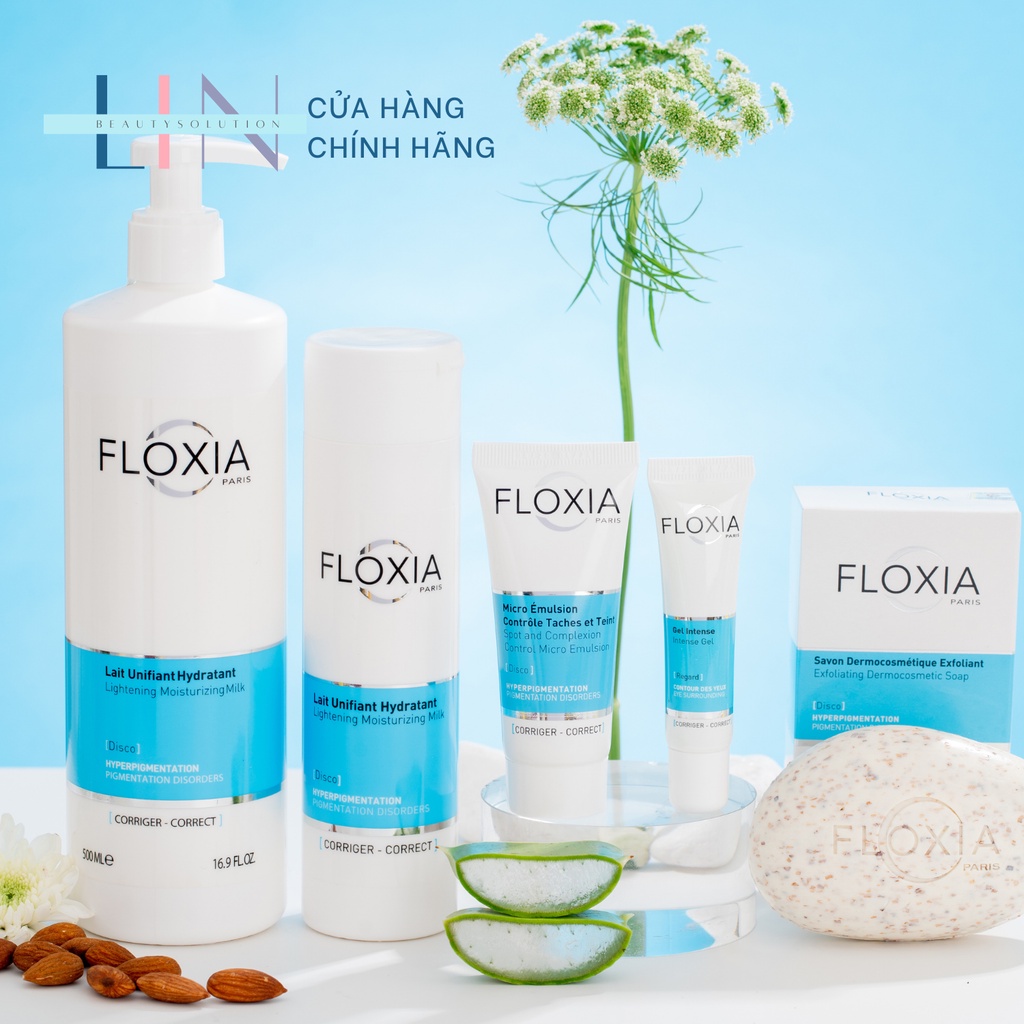 FLOXIA LIGHTENING MOISTURIZING MILK - Sữa dưỡng ẩm và làm sáng da dành cho body