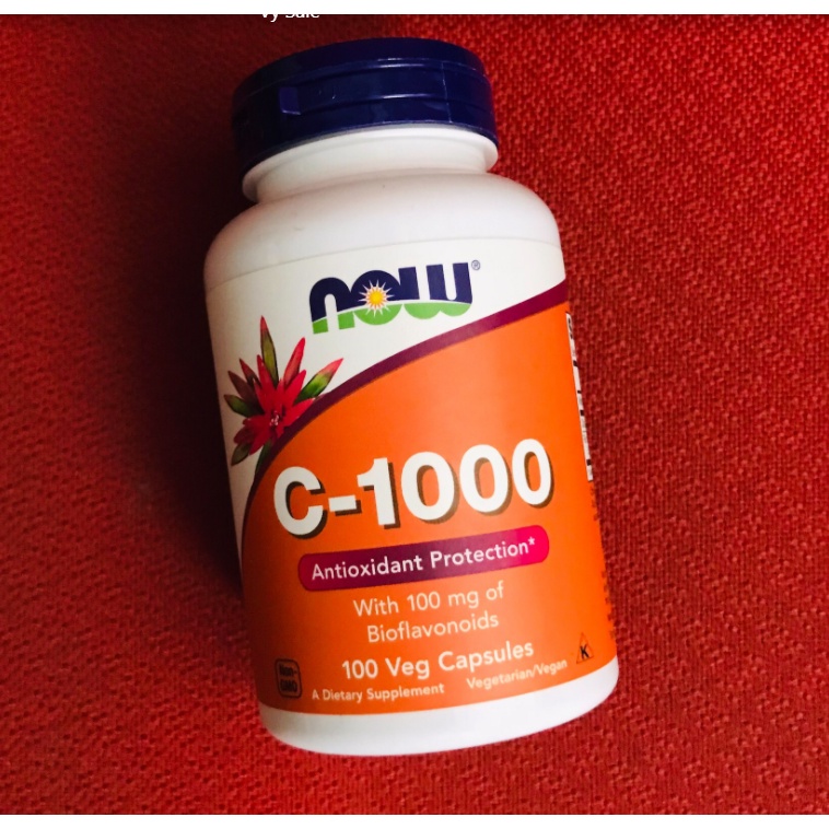 VITAMIN C | Now Vitamin C1000 Nhập Mỹ Tăng Đề Kháng [100 viên] Chính Hãng