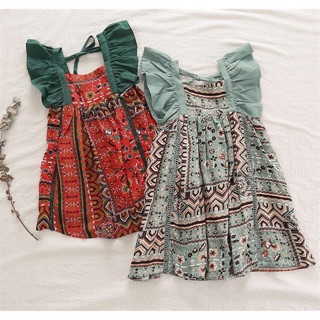 Váy thổ cẩm bé gái