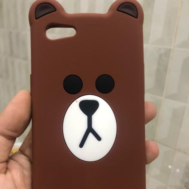 Ốp lưng Oppo Neo7 gấu 3D silicon