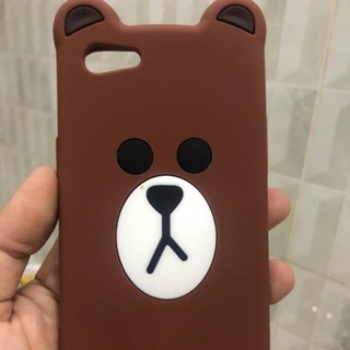 Ốp lưng Oppo Neo7 gấu 3D silicon