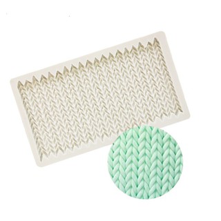 Khuôn silicon 4d viền len