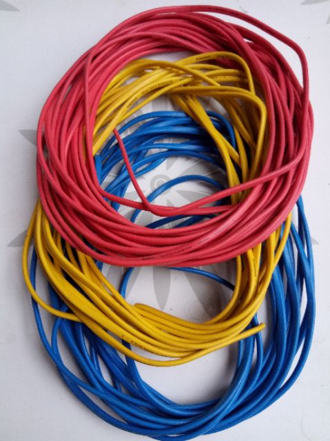 Dây điện đôi Oval mềm Cadivi 2x1,5mm Bán lẻ theo mét 5 mét/45K