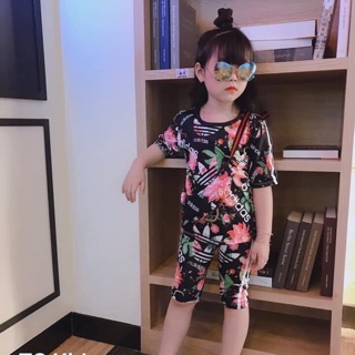 Bô thun ngố kèm túi cho bé mang di choi di hoc bao dep co giãn thoai mái.