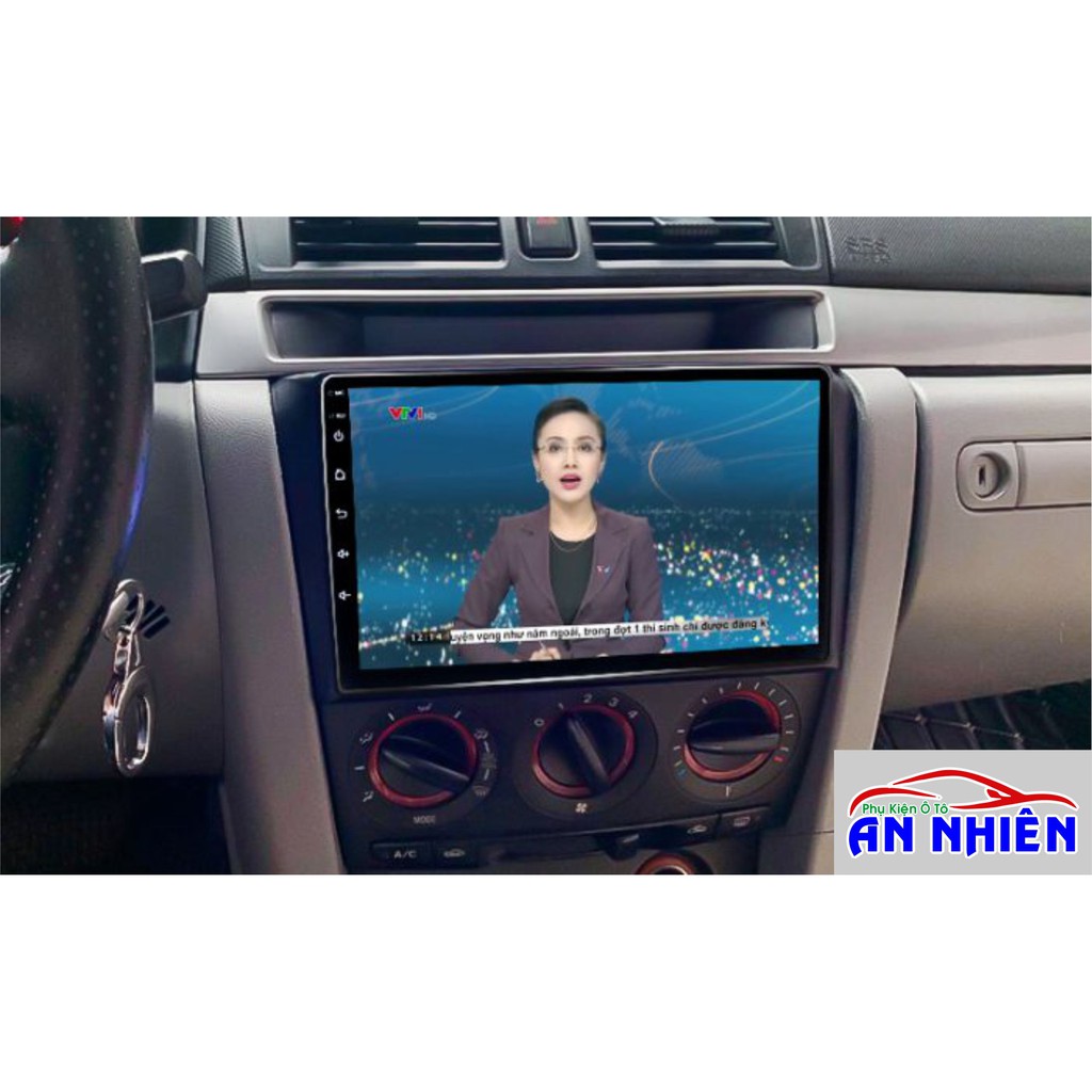 Màn Hình Android 9 inch Cho MAZDA3 2004-2009 - Đầu DVD Chạy Android Kèm Mặt Dưỡng Giắc Zin Cho MAZDA