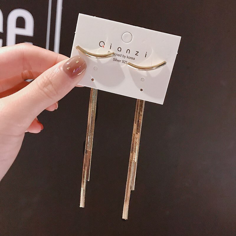 Khuyên tai tiệc dài sang chảnh cá tính KT58