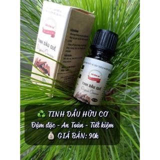 Tinh dầu quế nguyên chất Cầu Bình An 10ml