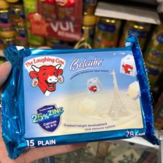 Phô mai vuông Belcube vị sữa gói 78g